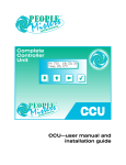 CCU—user manual and installation guide