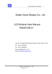 Dalian Good Display Co., Ltd. LCD Module User Manual YM240128