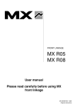 R05 - R08 linkages instructions