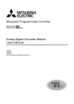 Analog-Digital Converter Module User`s Manual