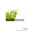 shaderMeister User Manual - Version 1.1