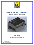 MicroLite Transmitter Manual