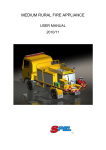 Rural Fire Appliance Medium Ops manual 2010