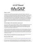 AvSAP Manual