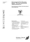 Endress Promag 23H User Manual