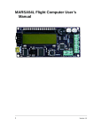 MARSA4 Flight Computer User`s Manual