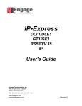 IP•Express QE1 User Manual - Engage Communication, Inc.