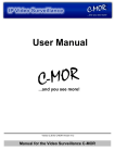 User Manual for C-MOR