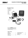 Accessories for Bullard Thermal Imagers User Manual