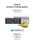 Chirp III Acoustic Profiling System