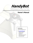 HandyBot Owner`s Manual