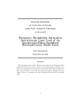 Frequency Modulation Saturation Spectroscopy Laser Lock of An