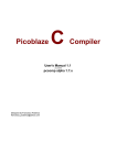 Picoblaze C Compiler