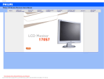 Philips 170S7F User Guide Manual