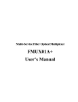 FMUX01A+ User`s Manual
