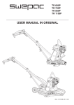 USER MANUAL IN ORIGINAL