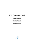 What`s New - Community RTI Connext Users