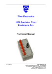 1068 User Manual - Time Electronics