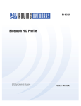 Bluetooth HID Profile User Manual
