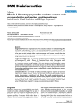 REtools: A laboratory program for restriction enzyme work: enzyme