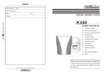 K300 User Manual