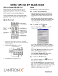 DSTni-XPress DR Quick Start