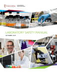 Laboratory Safety Manual