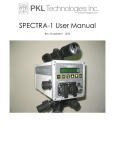 SPECTRA-1 User Manual