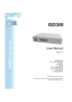 ISD300 User Manual - Pdfstream.manualsonline.com