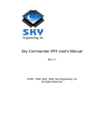 Sky Commander User`s Manual - Charlotte Amateur Astronomers Club