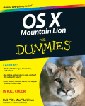 OS X Mountain Lion For Dummies