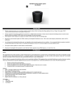 E N VSS-002W wireless speaker system User Manual Important