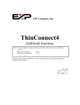 Additional function - EXP Computer, Inc.