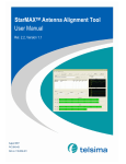 StarMAXTM Antenna Alignment Tool User Manual