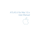 ATLAS.ti Mobile for the iPad - User Manual