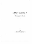 Atari System V - Developer`s Guide (reduced size)