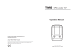 GPS Locator 107 Operation Manual - TMG