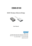 EMW Wireless Ethernet Bridge