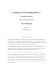 ClickRepair 3.9 & ClickRepairRT 1.3 User`s Manual