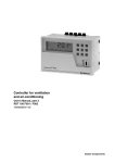 RDT 100 F001/F002: Controller for ventilation and air