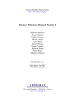 Dynare: Reference Manual Version 4