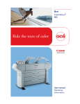 The Océ ColorWave 600 printer - Océ | Printing for Professionals