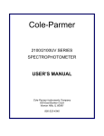 Instruction Manual - Cole
