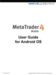 MT4 USER GUIDE for Android