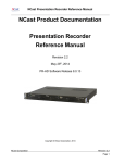 PR-HD Reference Manual
