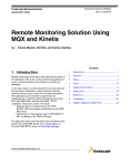 Remote Monitoring Solution Using MQX and Kinetis