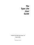 Type Lite User Manual