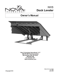 NHS Dock Leveler Manual