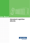 User Manual Advantech LogixView (WinCE)