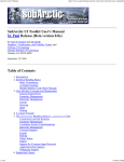 SubArctic UI Toolkit User`s Manual St. Paul Release (Beta version